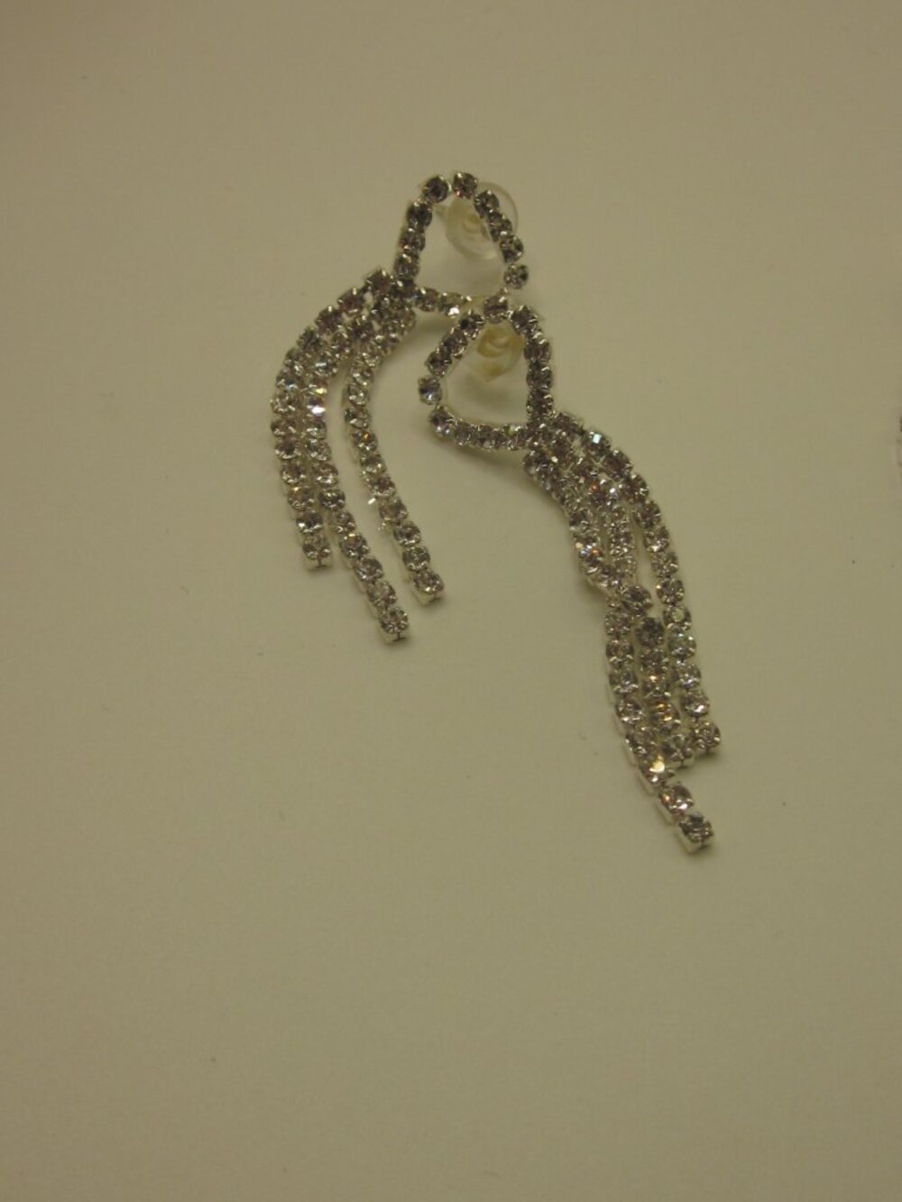 AB Rhinestone Dangle Earring Bundle - Picture 2 of 4
